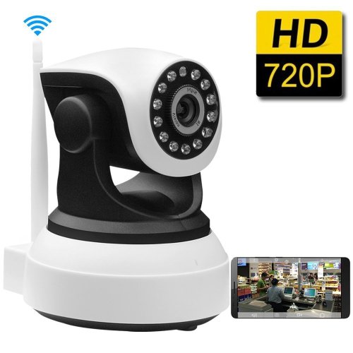 720p Wifi CCTV Video Baby Monitor P2P Ip Camera with Mic