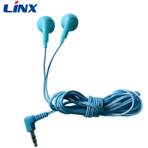 Sampel gratis earphone earbud sekali pakai maskapai