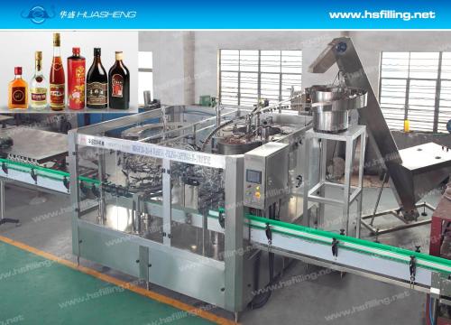 Alcoholic Beverage Filling Machine, Labeling Machine and Packing Machine