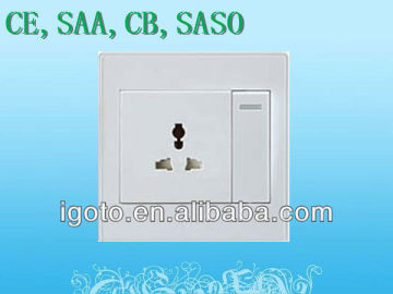 socket electric 13 amp switched socket switched socket