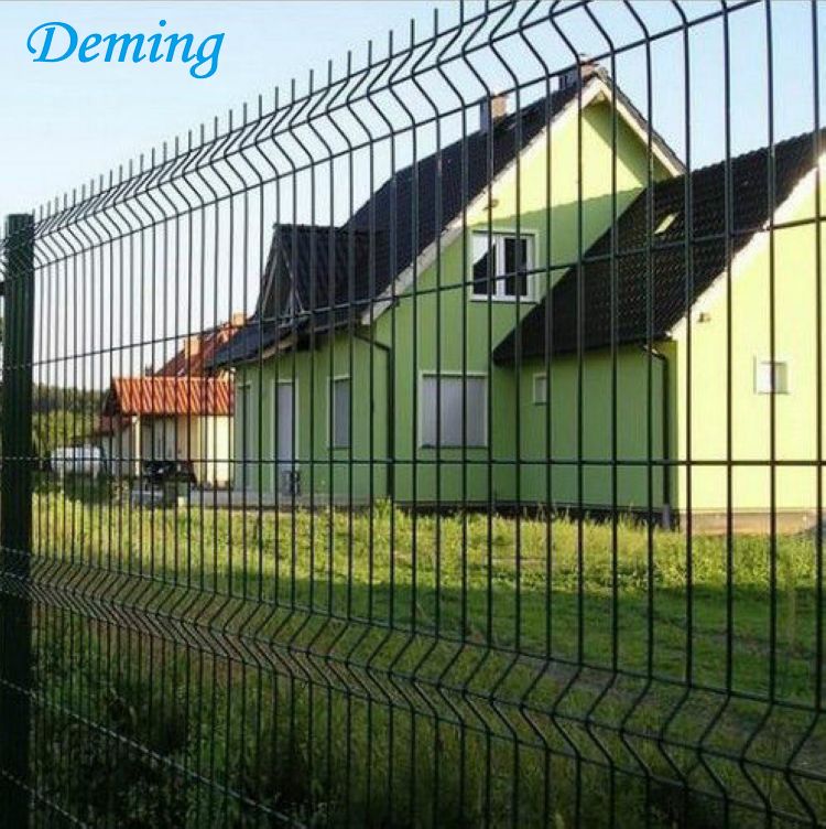 PVC coated black welded wire fence