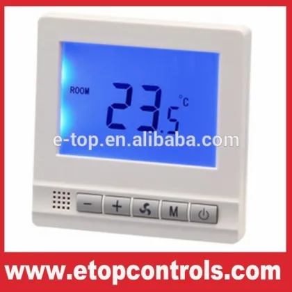 Fan Coil Modbus HVAC Digital Thermostat