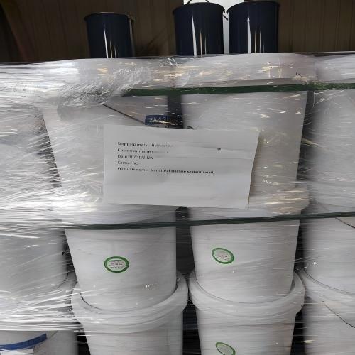 Small bucket silicone structural sealant