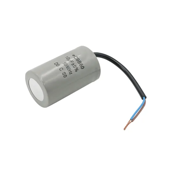 Glosok Factory Price 10μF Motor Starter Capacitor for Washer Dryer Appliances