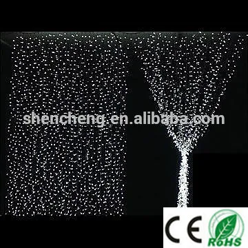 led white curtain lights for decoration