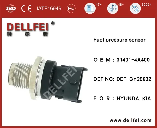 Common Rail Fuel High Pressure Sensor 31401-4A400 for HYUNDAI,KIA