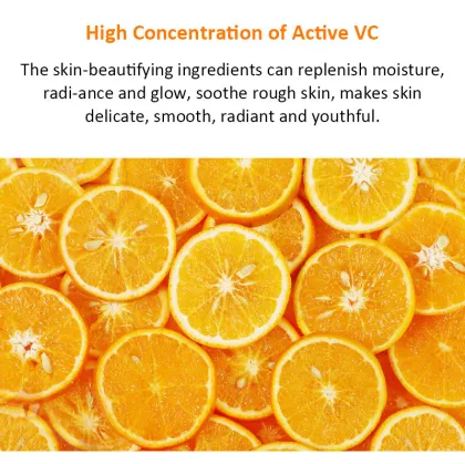Vitamin C Serum with Hyaluronic Acid - Anti-Aging Facial Essence for Skincare