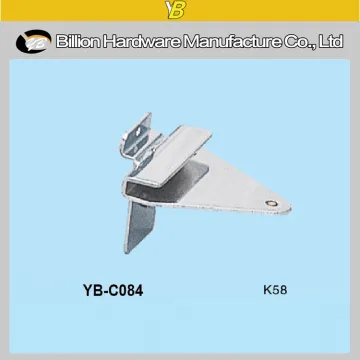 metal glass holder or glass shelf bracket