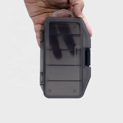 MISTER JIGGING Fishing Accessories Lure Hook Box Plastic Tackle Box Fly Fishing