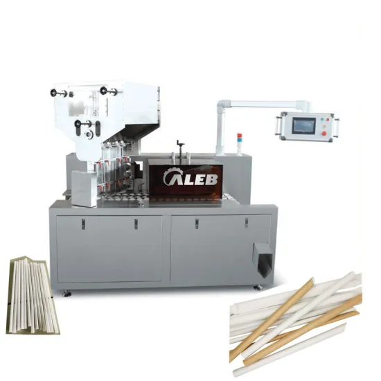High-Speed Paper Drinking Straw Making Machine for Soft Drink Industry