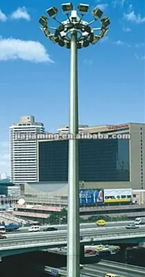15m-60m high mast lighting tower