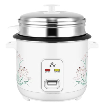 Automatic Multidrum Rice Cooker with Glass Lid and Cordless Option