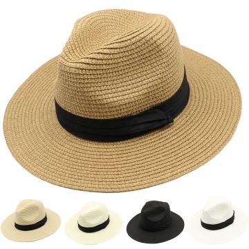 Sun Protection and Style: The FURTALK Wide Brim Straw Panama Hat for Women and Men - Perfect for Summer Beach, Casual, and Travel