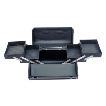 Show Case Aluminum Case Aluminium Case Two Layers Case Professional Cosmetic Case
