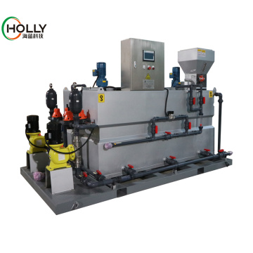 Wastewater Treatment Polymers Preparation Dosing Pump System