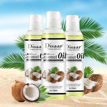 100% Natural Organic Coconut Oil Body Face Massage Essential Oil Moisturizing Relaxation Oil Control Skin Care Product TSLM1