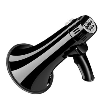Wireless Bluetooth Speaker with Recording Microphone and Megaphone Functionality - Portable Audio Solution