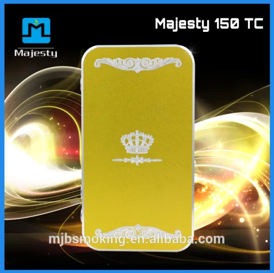 Majesty 150w box mod hot selling 150w box mod e cigarette vv/vw Majesty 150w TC