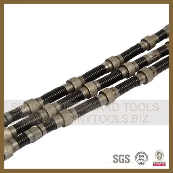 Long Life Stone and Concrete Diamond Wire Saw