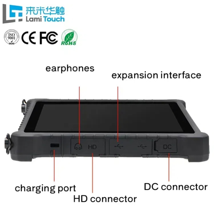 Waterproof Touch Screen Fingerprint Nfc Industrial pc