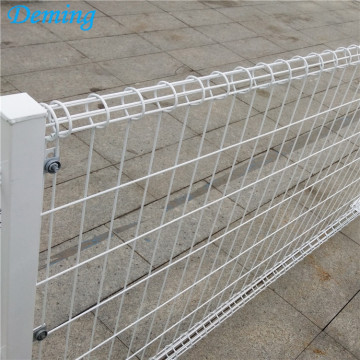 Powder Coated Double Loop Welded Wire Garden Fence