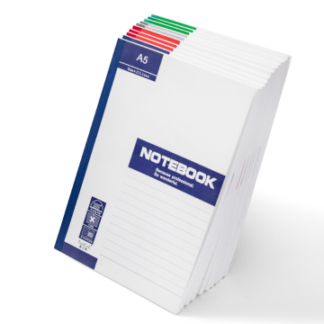 Cordless Notepad A5: 30-100 Pages - Soft Office & Student Notebook