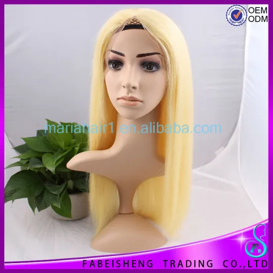 Popular stylish high quality full lace virgin brazilian human hair wig