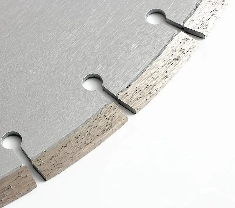 Laser-Welded Segmented Diamond Saw Blade for Cured Concrete and Hard Materials