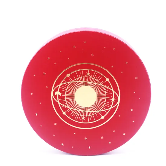 Customized Christmas Chocolate Candy Paper Tube Gift Box