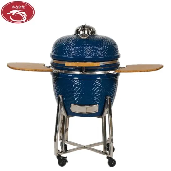 Big Black Egg 21 Inches Ceramic Hot Sale Kamado Grill 24 Inch