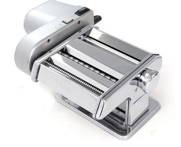 Nickel-plated Steel Manual Pasta Machine With Beautiful Streamline Design
