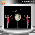 6 meters height transparent reflective film for projection