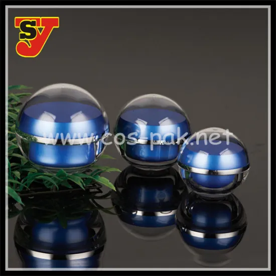 Sphere Acrylic Cosmetic Jar