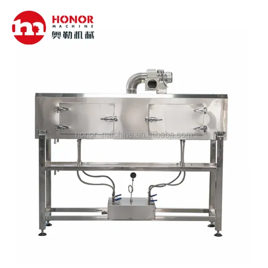 Small Scale Semi-Automatic Steam Heat Shrink Tunnel for Sleeve Labeling Machines