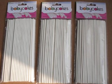 cake pops paper sticks