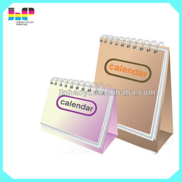 full color creative hot sale desk calendar printing in shenzhen china