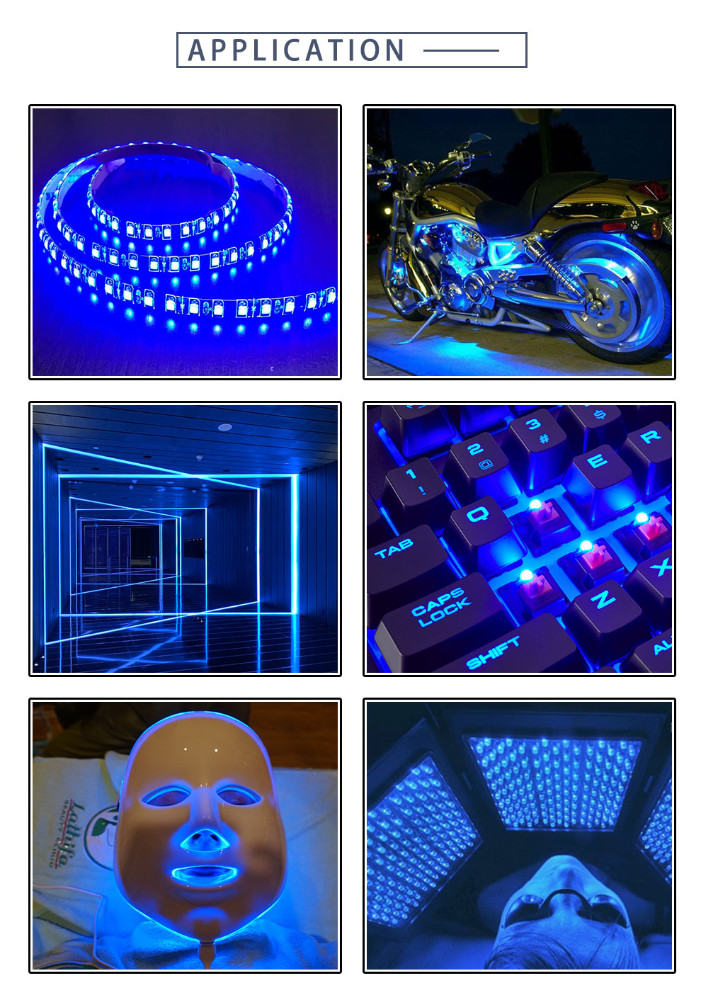 Blue SMD LED