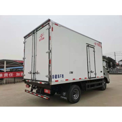 Camión congelador Foton para el transporte de verduras frescas