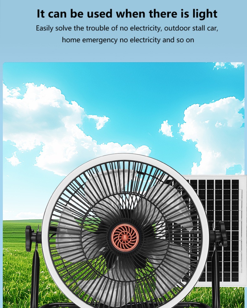 solar powered fans for home