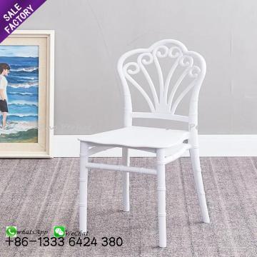 China Factory White Plastic Resin Dining Chairs for Events and Weddings