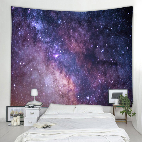Starry Tapestry Galaxy Tapestry Night Sky Wall Hanging 3D Printing Tapestry Psychedelic Wall Art for Living Room Bedroom Home Do