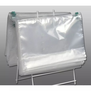 PE Printed Clear Saddle Food Bag