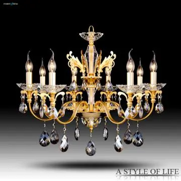 chromed chandlier