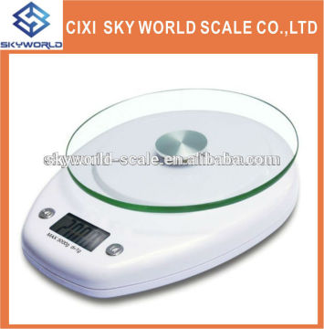 weighing cake kitchen scale