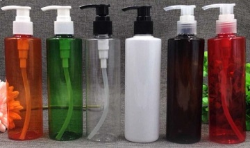 250ml PET lotion bottle with pump