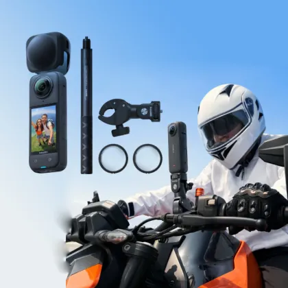 Insta360 X4 Professional 5.7K 360 Video Camera for Motorsports