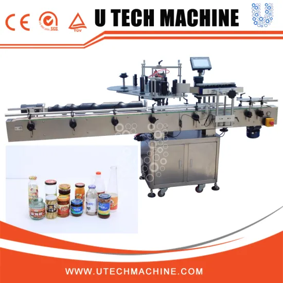 Professional Manufacturer:Automatic Double Sides Labeling Machine/Bottle Labeling