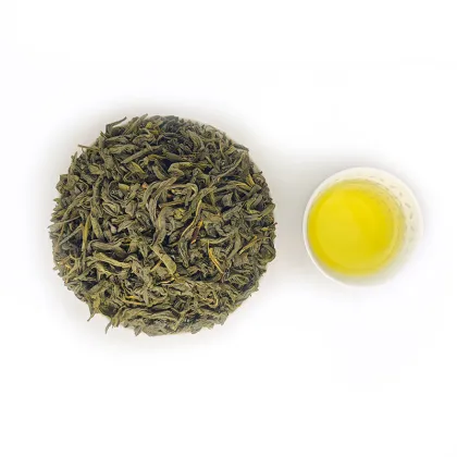 OEM Organic Green Tea Dianqing Large Leaf Chunmee AA9370, 9371, 9371AAA Health Tea