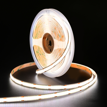 3-Year Warranty CE ROHS Certified 12V/24V COB LED Strip Light - 480 LEDs per Meter, 11W/M - Flexible Design