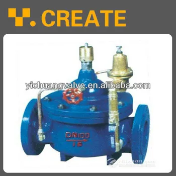 automatic water valve flow control